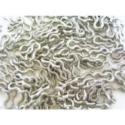 Bulk 1000 X Rosco Stainless Steel Figure 8 Lure Eyelets-Glem-Made In U.S.A. -Outlet Fishing Accessories Store glemx1000 5