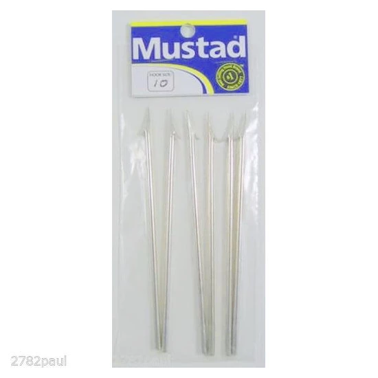 6 X Mustad 455D 1 Barb Fishing Spear Heads - 132mm Replacement Spear Point 4 6 X Mustad 455D 1 Barb Fishing Spear Heads - 132mm Replacement Spear Point - Image 2