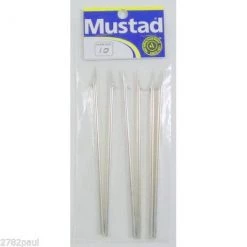6 X Mustad 455D 1 Barb Fishing Spear Heads - 132mm Replacement Spear Point