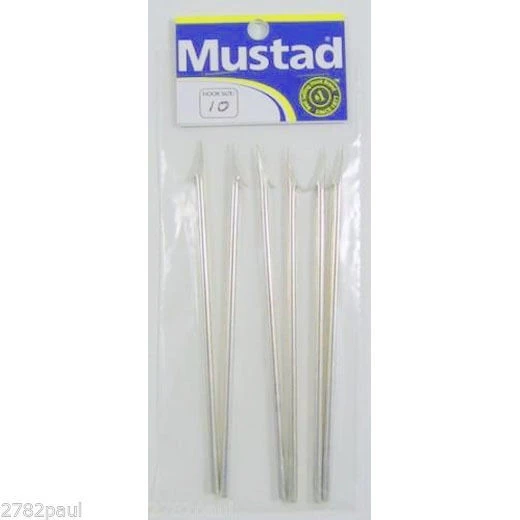 6 X Mustad 455D 1 Barb Fishing Spear Heads - 132mm Replacement Spear Point 3 6 X Mustad 455D 1 Barb Fishing Spear Heads - 132mm Replacement Spear Point
