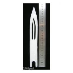 Hooked Online Hooked Online 10 Inch White Plastic Net Needle 10 Hooked Online Hooked Online 10 Inch White Plastic Net Needle -Outlet Fishing Accessories Store netneedlebudget10 2