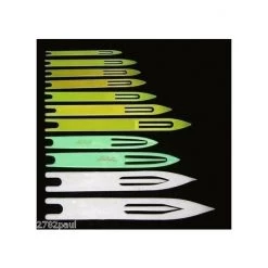 Hooked Online Hooked Online 10 Inch White Plastic Net Needle 12 Hooked Online Hooked Online 10 Inch White Plastic Net Needle -Outlet Fishing Accessories Store netneedlebudget10 4