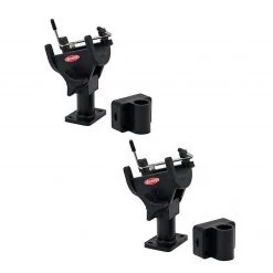 Rod Holders And Rod Rests 2 X Berkley Quick Set Fishing Rod Holders-Fully Adjustable With Mounting Bracket