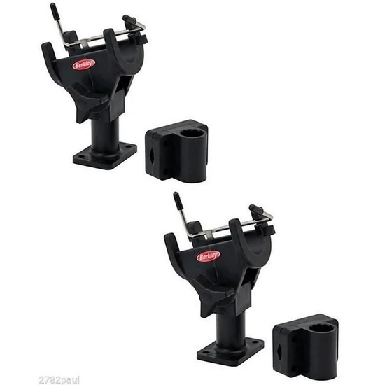 Rod Holders And Rod Rests 2 X Berkley Quick Set Fishing Rod Holders-Fully Adjustable With Mounting Bracket 7 Rod Holders And Rod Rests 2 X Berkley Quick Set Fishing Rod Holders-Fully Adjustable With Mounting Bracket - Image 5