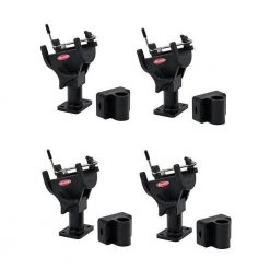 Rod Holders And Rod Rests 4 X Berkley Quick Set Fishing Rod Holders-Fully Adjustable With Mounting Bracket