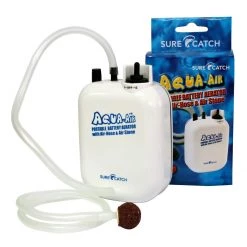 Surecatch Surecatch Aqua-Air Waterproof Portable Aerator Pump-Battery Operated With Hose And Stone