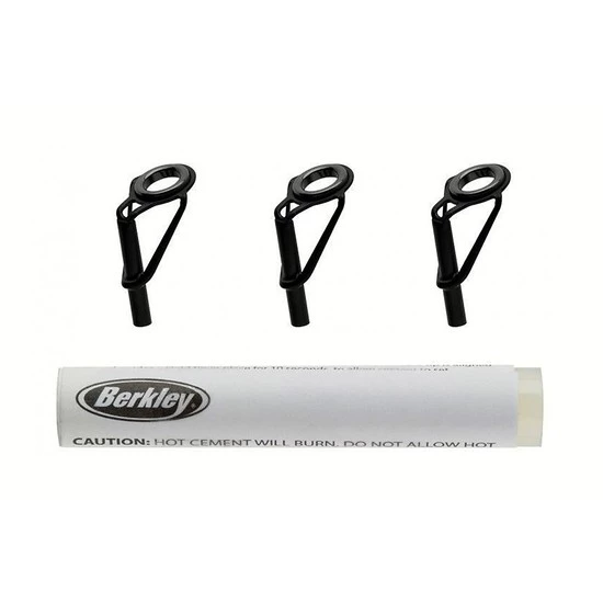 Repair Kits Berkley Fishing Rod Tip Repair Kit - 3 Black Replacement Tips & Quick-Dry Cement 4 Repair Kits Berkley Fishing Rod Tip Repair Kit - 3 Black Replacement Tips & Quick-Dry Cement - Image 2