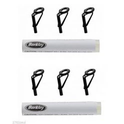 Repair Kits 2 X Berkley Fishing Rod Tip Repair Kit-3 Black Replacement Tips+Quick-Dry Cement 9 Repair Kits 2 X Berkley Fishing Rod Tip Repair Kit-3 Black Replacement Tips+Quick-Dry Cement -Outlet Fishing Accessories Store tip repair kit x 2 3