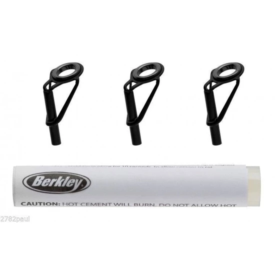 Repair Kits 4 X Berkley Fishing Rod Tip Repair Kit-3 Black Replacement Tips+Quick-Dry Cement 5 Repair Kits 4 X Berkley Fishing Rod Tip Repair Kit-3 Black Replacement Tips+Quick-Dry Cement - Image 3