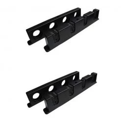 Rod Holders And Rod Rests 2 X Berkley Twist-Lock Horizontal Fishing Rod Racks-Neatly Stores 4 Fishing Rods