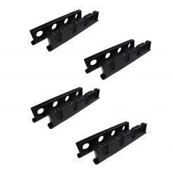 Rod Holders And Rod Rests 4 X Berkley Twist-Lock Horizontal Fishing Rod Racks-Neatly Stores 4 Fishing Rods