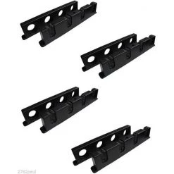 Rod Holders And Rod Rests 4 X Berkley Twist-Lock Horizontal Fishing Rod Racks-Neatly Stores 4 Fishing Rods -Outlet Fishing Accessories Store twist lock rod holder x 4 5
